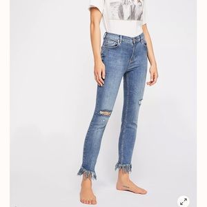 Free People Great Heights Skinny Jeans